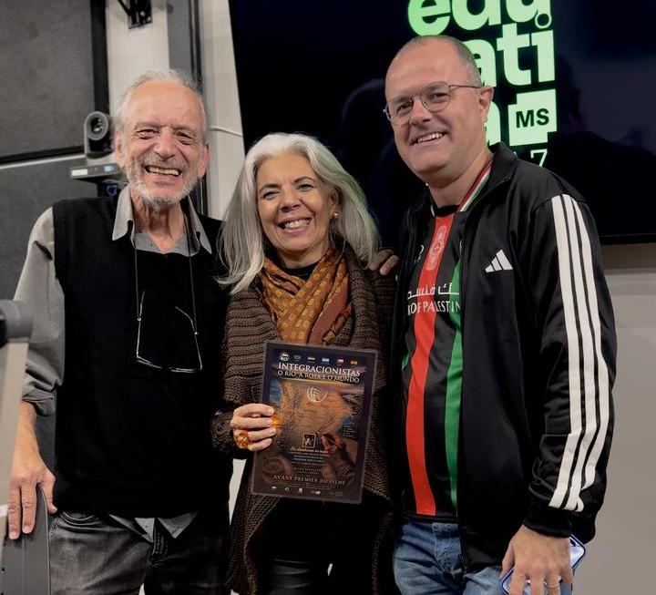 Na Cadeira do DJ TVE MS Lançamento Doc Integracionistas, o Rio, a Rota e o Mundo com Mara Silvestre
